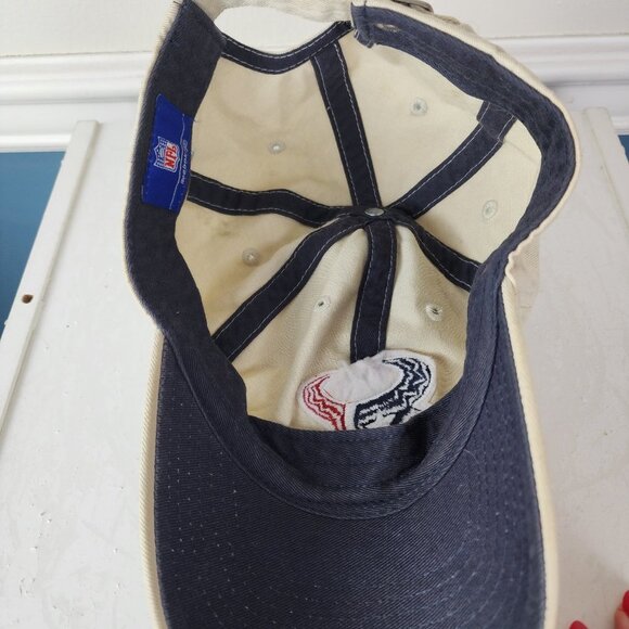 NFL Houston Texans Adjustable Beige Cap Embroidered - Picture 4 of 5